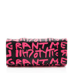 Marc Jacobs x Stephen Sprouce Leather Graffiti The Tote Medium Bag