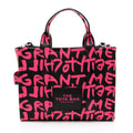 Marc Jacobs x Stephen Sprouce Leather Graffiti The Tote Medium Bag