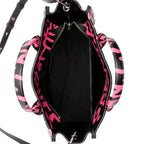 Marc Jacobs x Stephen Sprouce Leather Graffiti The Tote Medium Bag