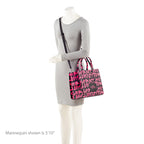Marc Jacobs x Stephen Sprouce Leather Graffiti The Tote Medium Bag