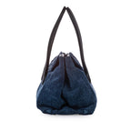 Miu Miu Biker Denim Tote Bag (SHG-12597)