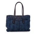Miu Miu Biker Denim Tote Bag (SHG-12597)
