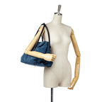 Miu Miu Biker Denim Tote Bag (SHG-12597)