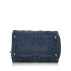 Miu Miu Biker Denim Tote Bag (SHG-28965)
