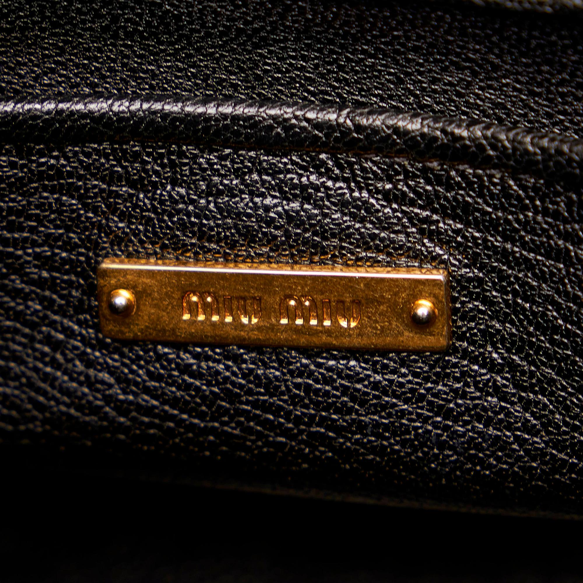 Miu Miu Biker Denim Tote Bag (SHG-28965)
