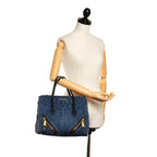 Miu Miu Biker Denim Tote Bag (SHG-28965)