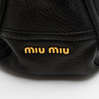 Miu Miu Cervo Turn Lock Flap Top Handle (SHF-l9fCUH)