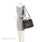 Miu Miu Cervo Turn Lock Flap Top Handle (SHF-l9fCUH)