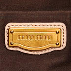Miu Miu Coffer Leather Satchel (SHG-28285)