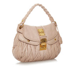 Miu Miu Coffer Leather Satchel (SHG-28285)