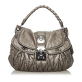 Miu Miu Coffer Leather Satchel (SHG-29281)