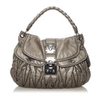 Miu Miu Coffer Leather Satchel (SHG-29281)