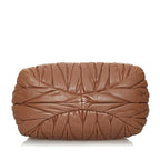 Miu Miu Coffer Leather Satchel (SHG-30139)