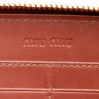 Miu Miu Croc Embossed St. Coco Lux Zip Wallet (SHF-18954)