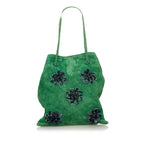 Miu Miu Embellished Leather Handbag (SHG-30619)