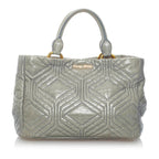 Miu Miu Embossed Leather Satchel (SHG-31195)
