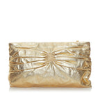 Miu Miu Leather Clutch Bag (SHG-30367)
