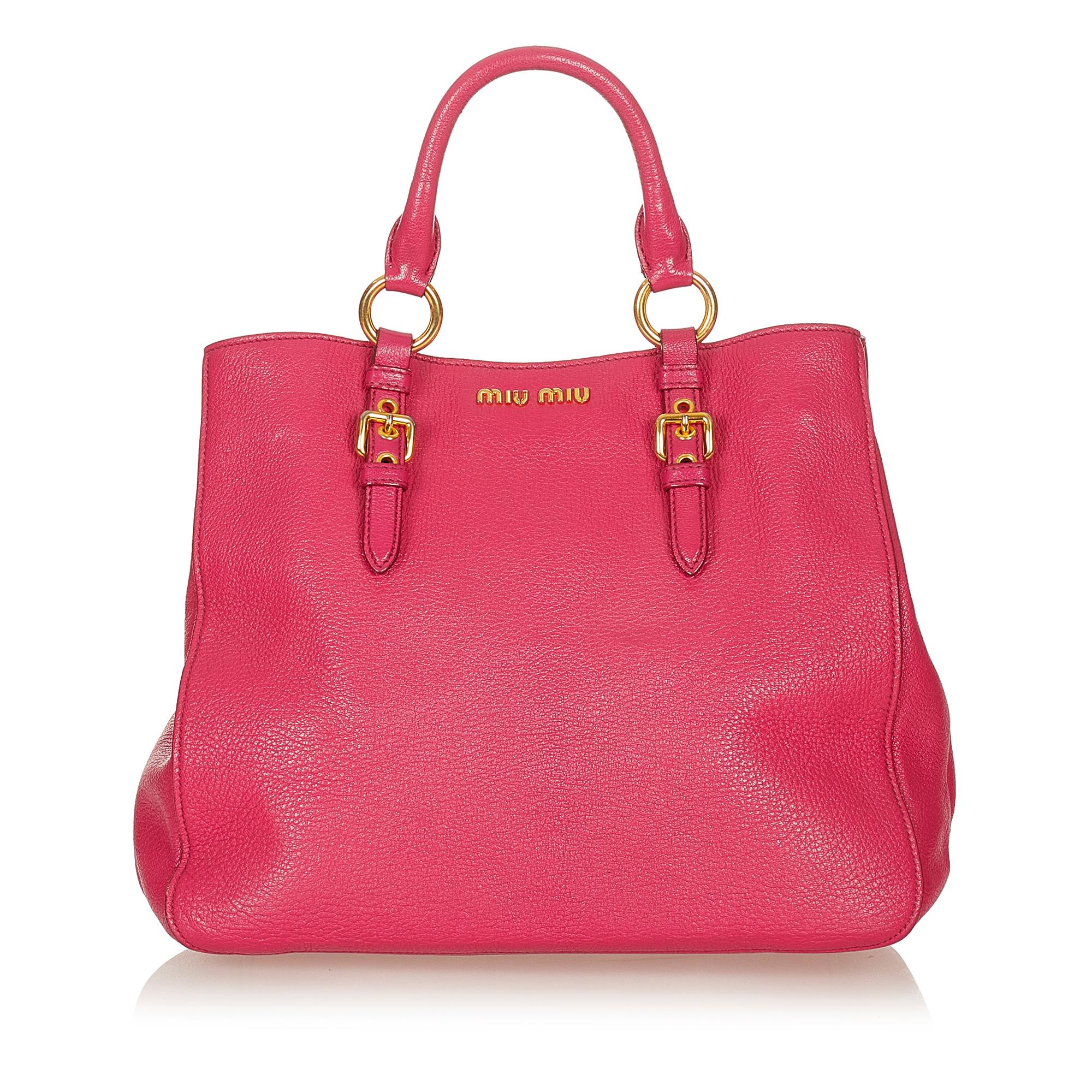 Miu Miu Leather Handbag (SHG-26920)