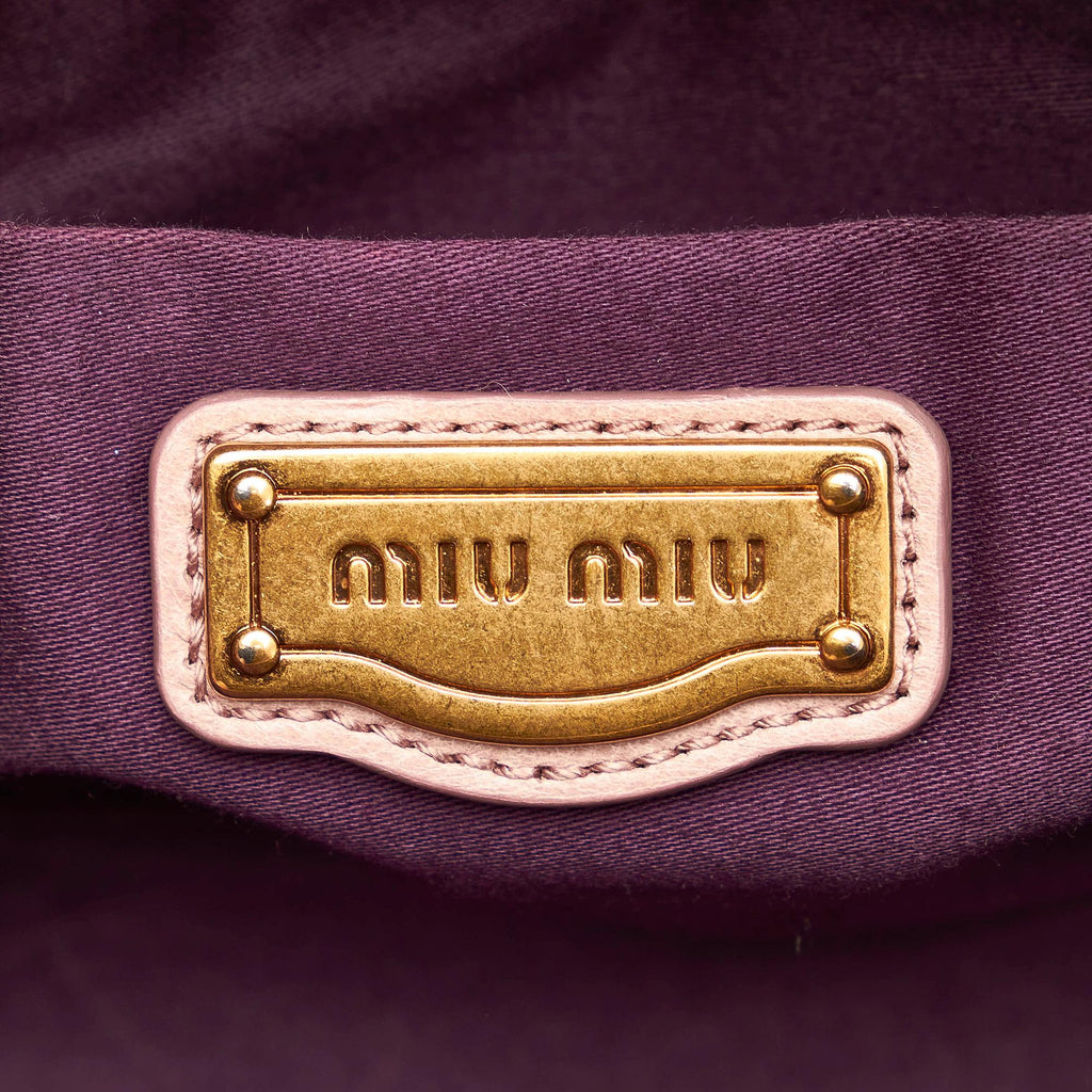 Miu Miu Leather Handbag (SHG-31255)