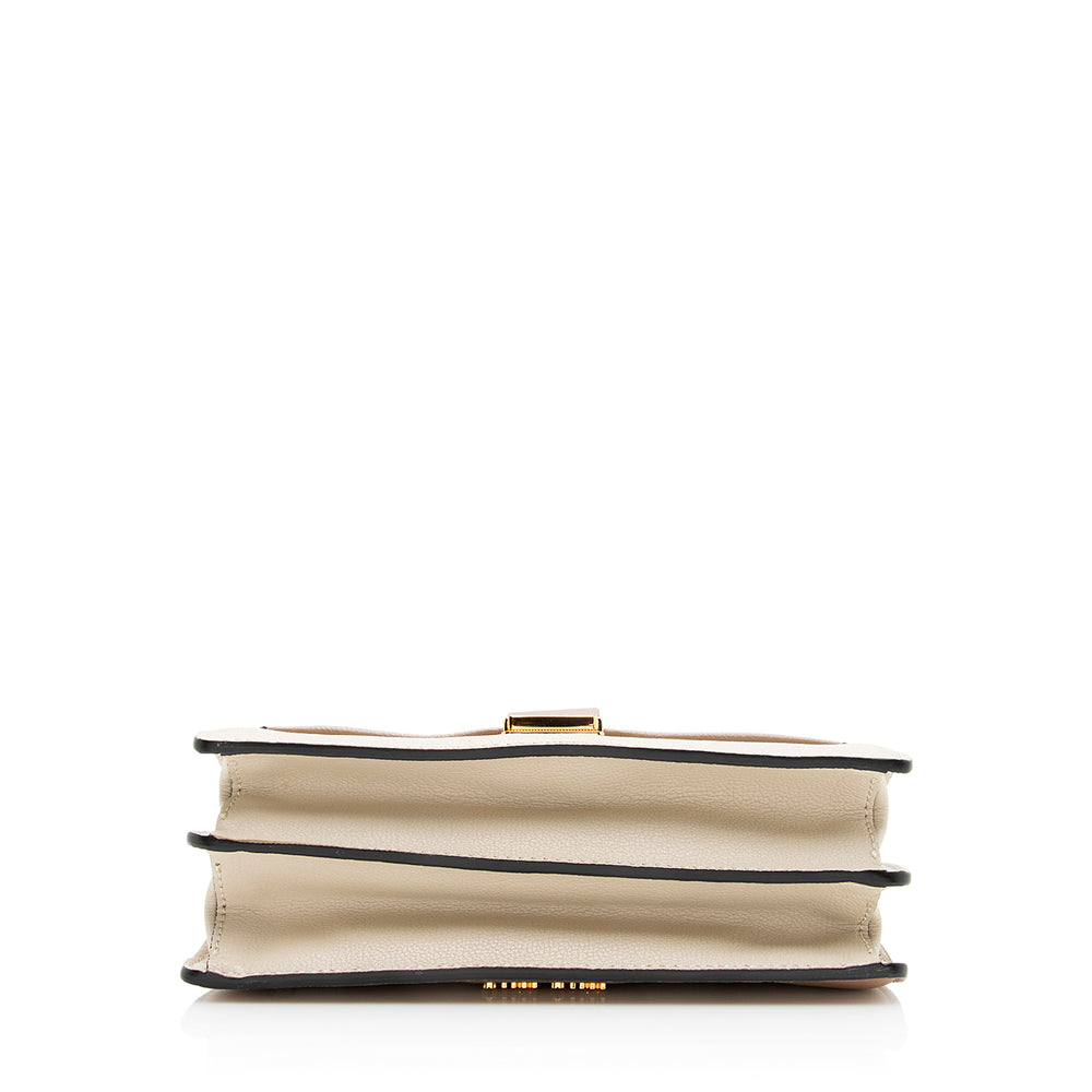Miu Miu Leather Madras Shoulder Bag (SHF-19249)