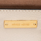 Miu Miu Leather Madras Shoulder Bag (SHF-19249)