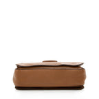 Miu Miu Leather Pushlock Top Handle Satchel (SHF-18087)