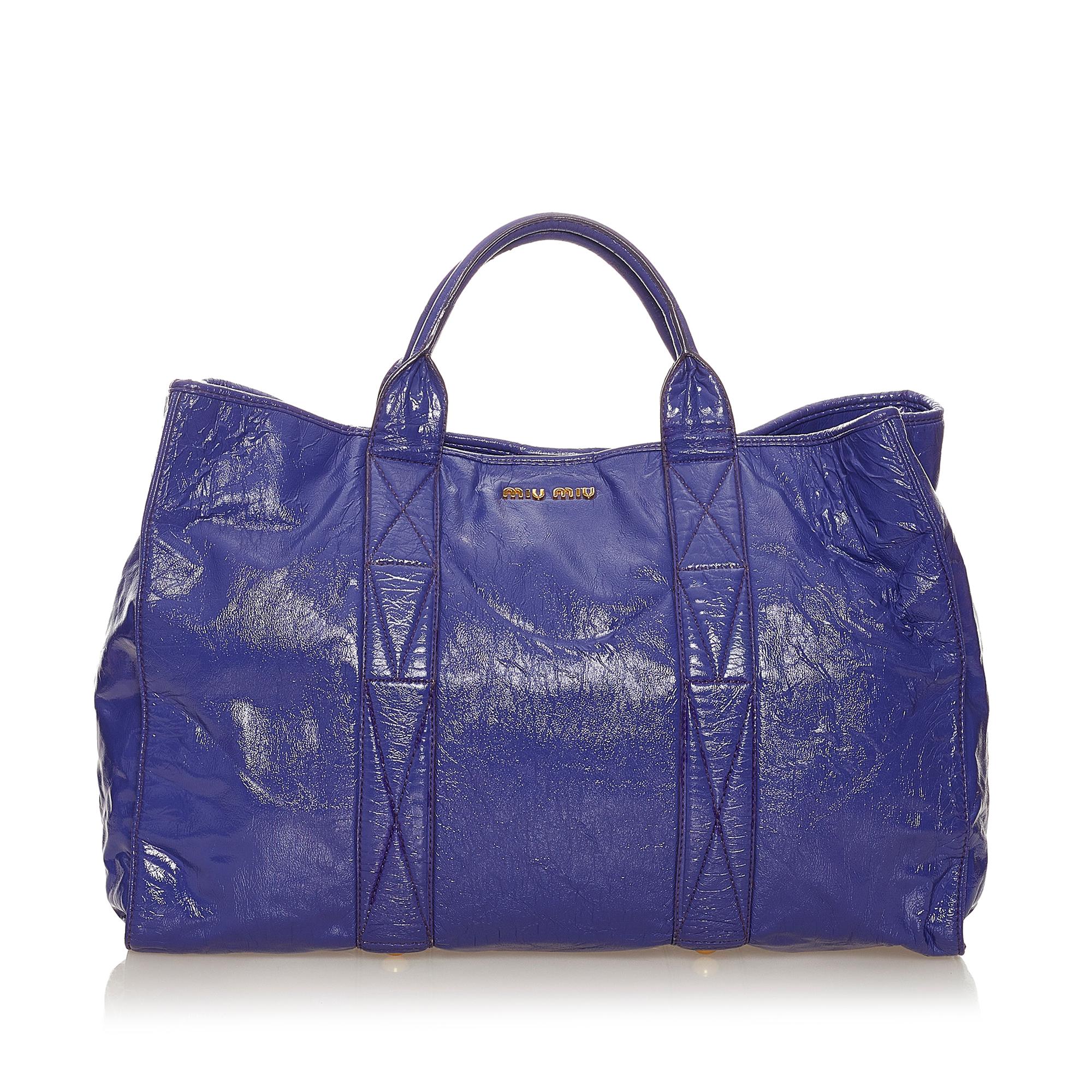 Miu Miu Leather Satchel (SHG-27314)