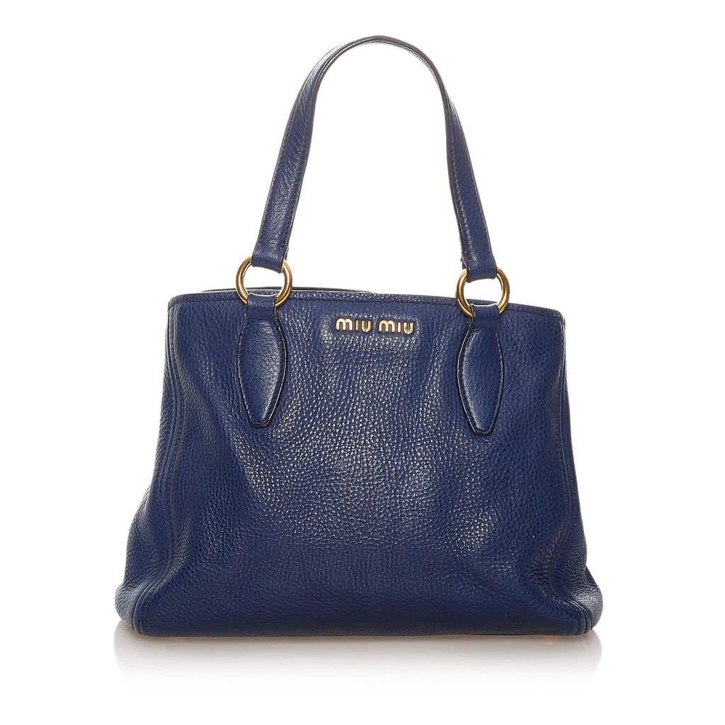 Miu Miu Leather Satchel (SHG-27315)