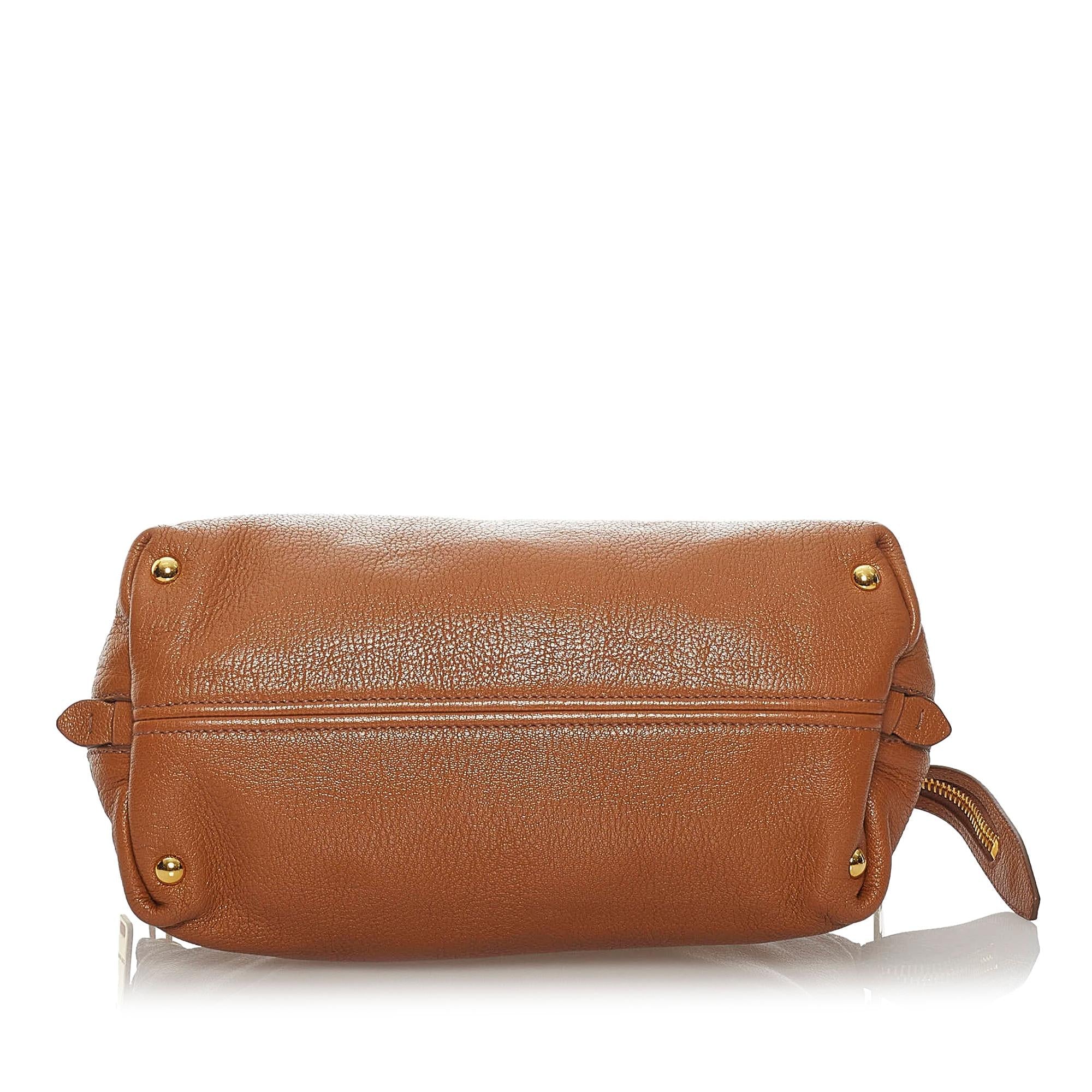 Miu Miu Leather Satchel (SHG-28406)