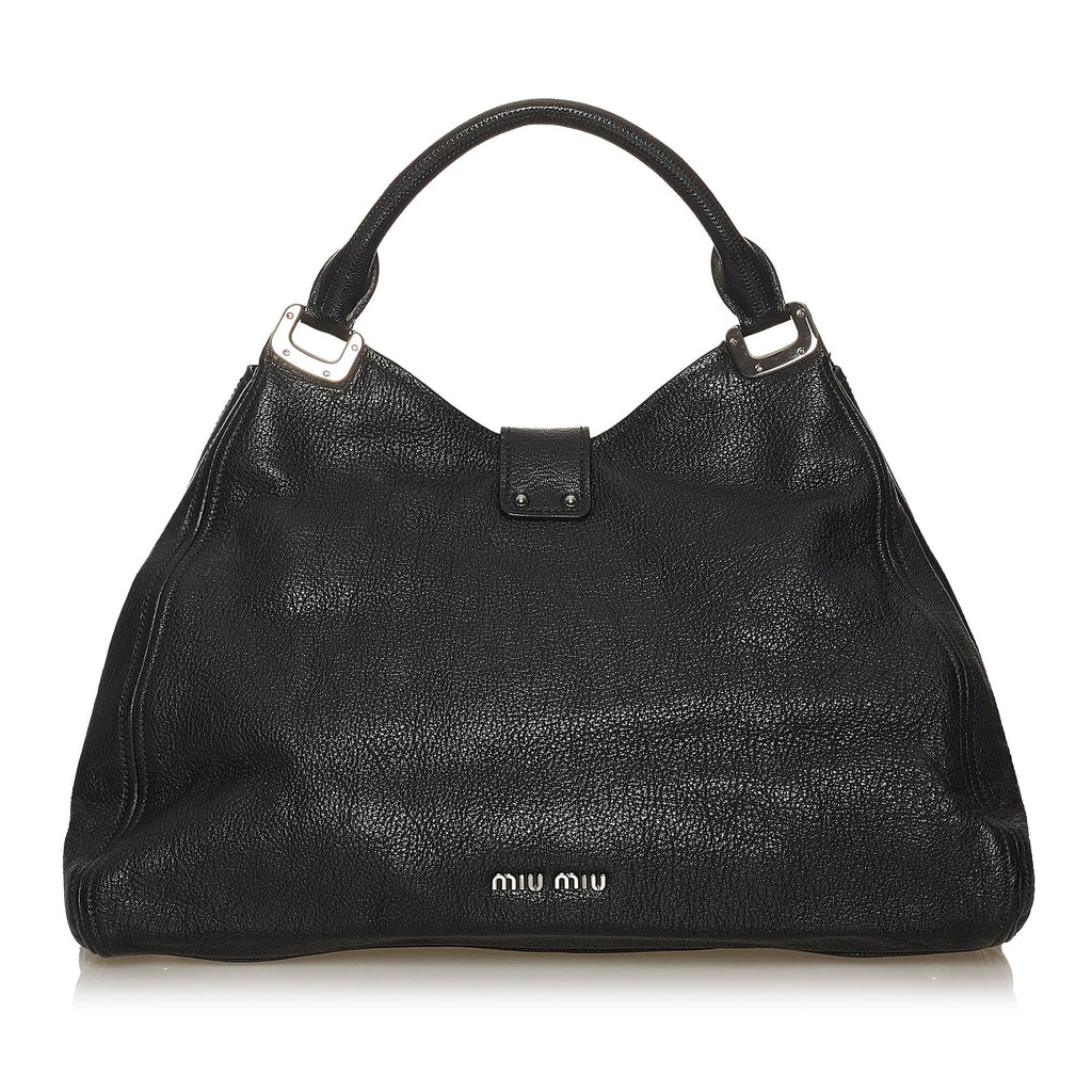 Miu Miu Leather Satchel (SHG-28407)