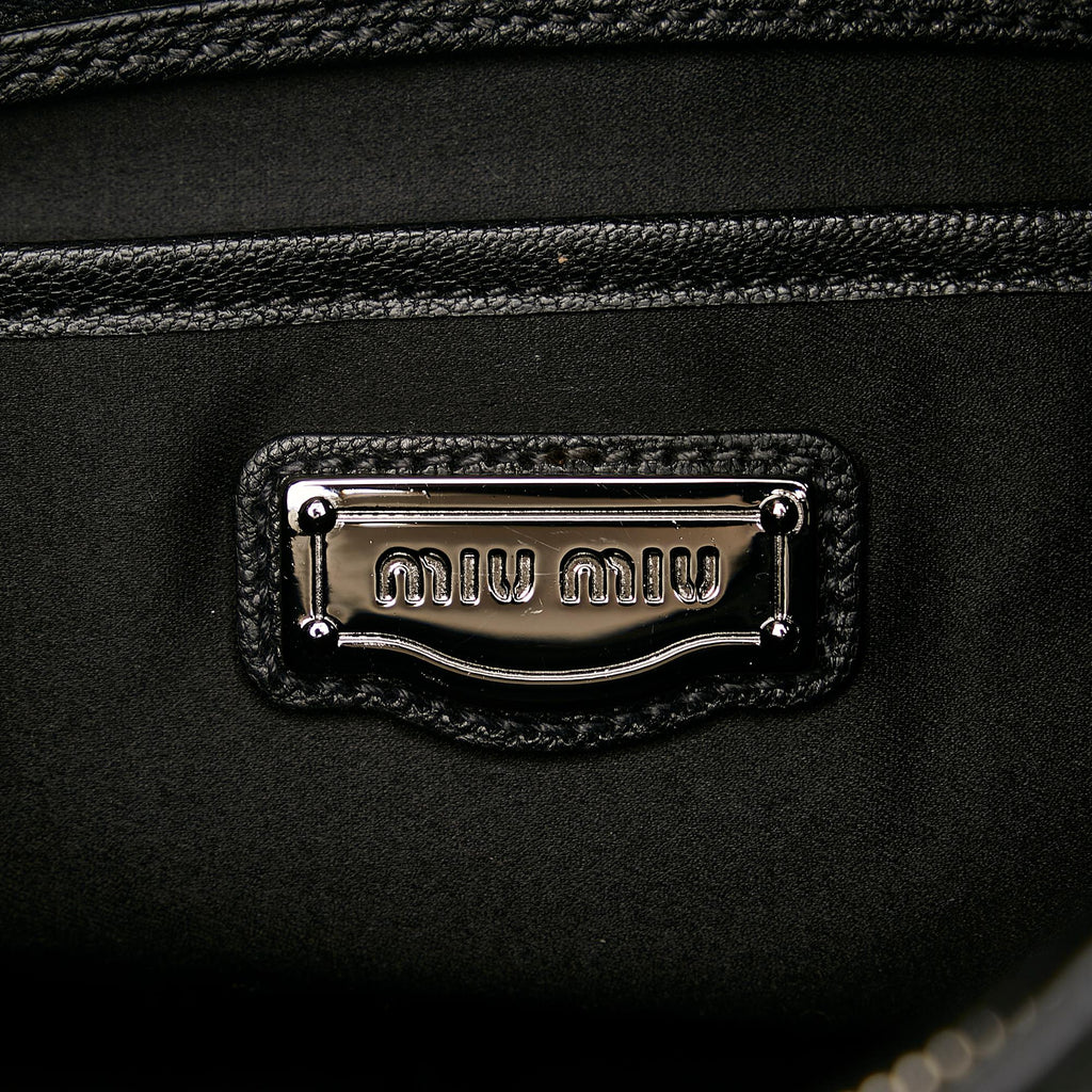 Miu Miu Leather Satchel (SHG-28407)