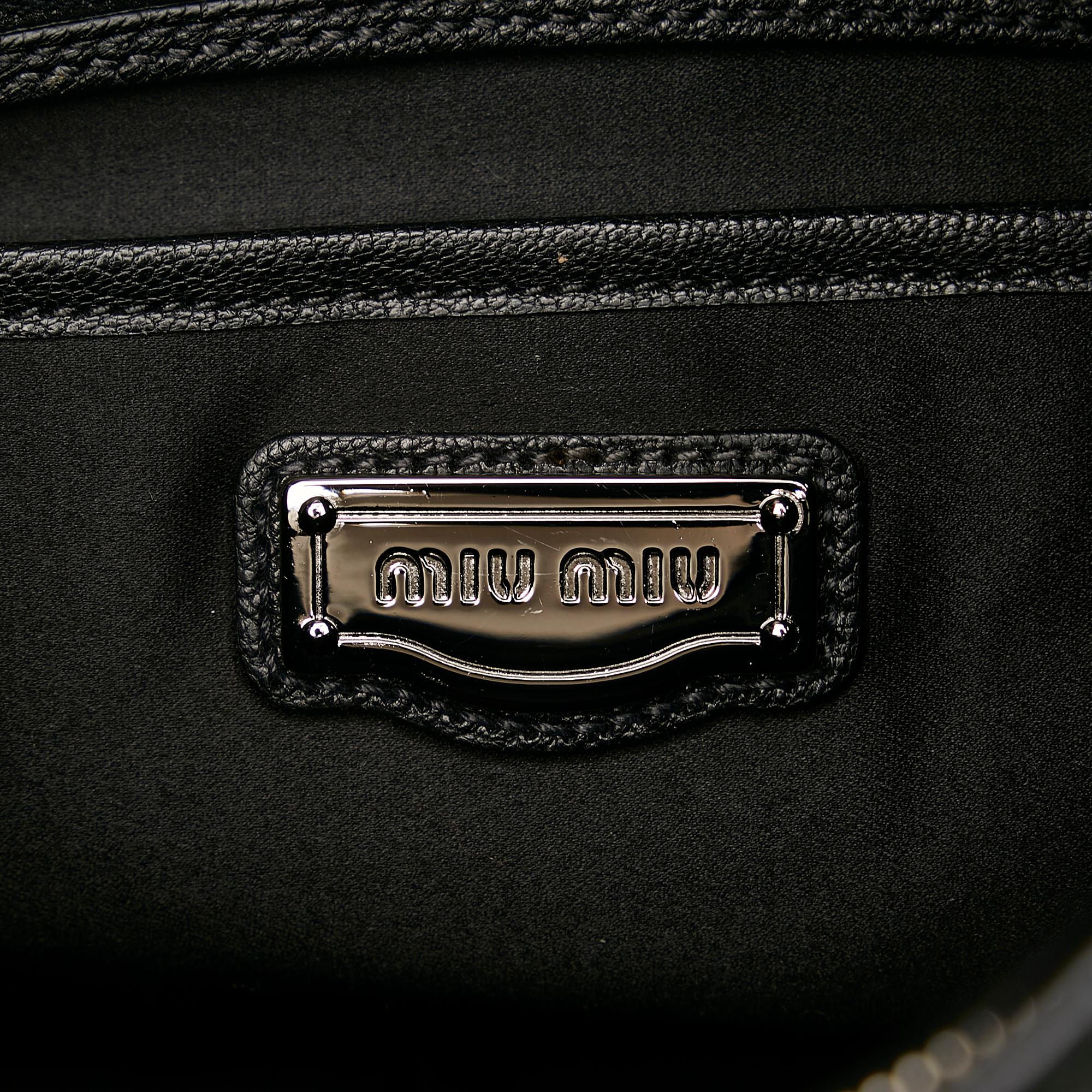 Miu Miu Leather Satchel (SHG-28407)