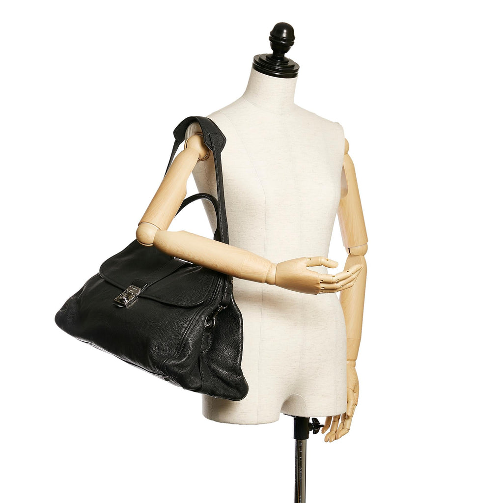 Miu Miu Leather Satchel (SHG-28407)