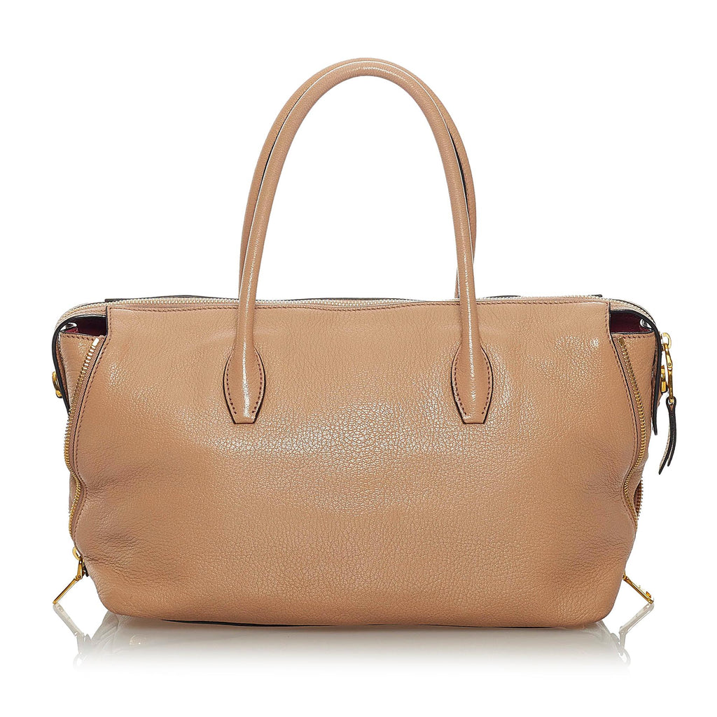 Miu Miu Leather Satchel (SHG-28993)
