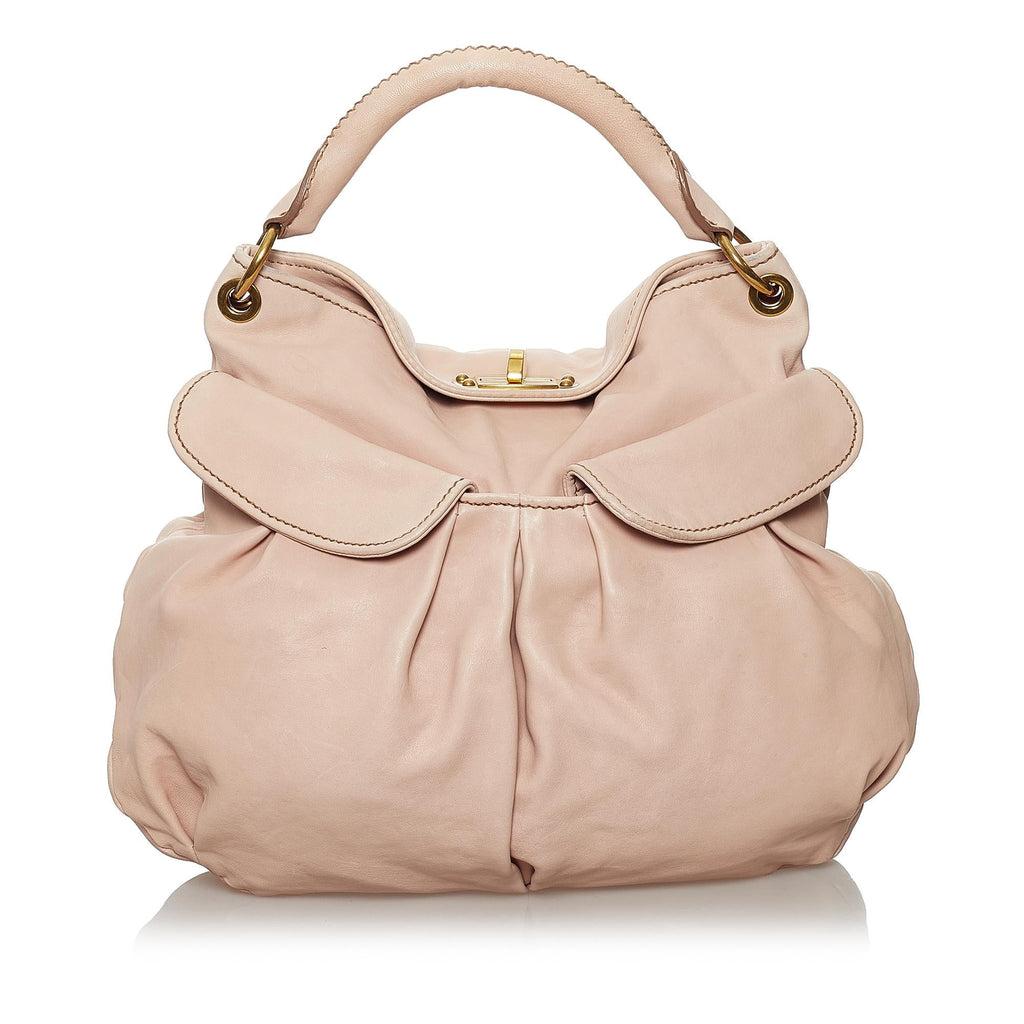 Miu Miu Leather Satchel (SHG-29877)