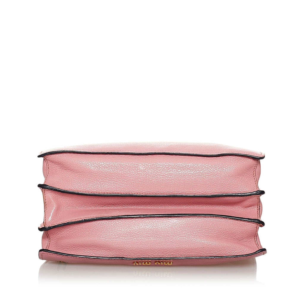 Miu Miu Leather Satchel (SHG-30271)