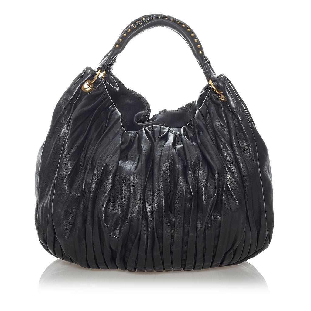 Miu Miu Leather Satchel (SHG-30385)
