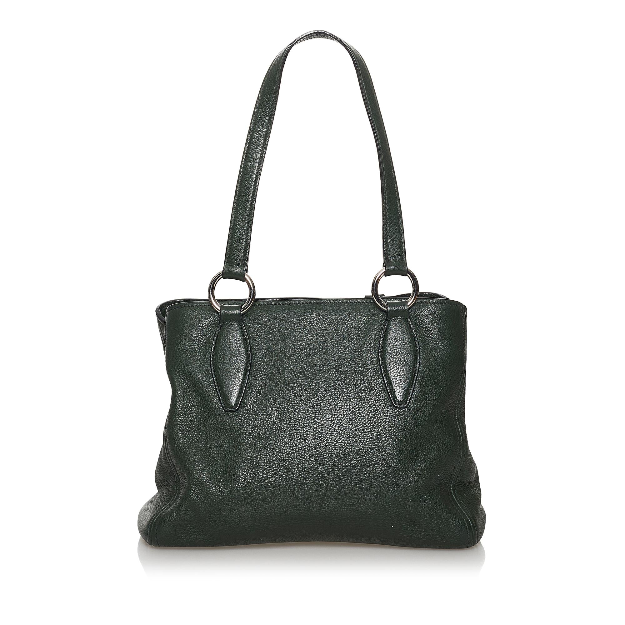 Miu Miu Leather Satchel (SHG-30415)