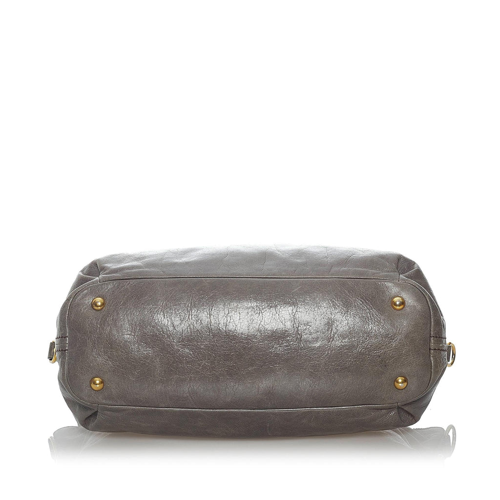 Miu Miu Leather Satchel (SHG-30645)
