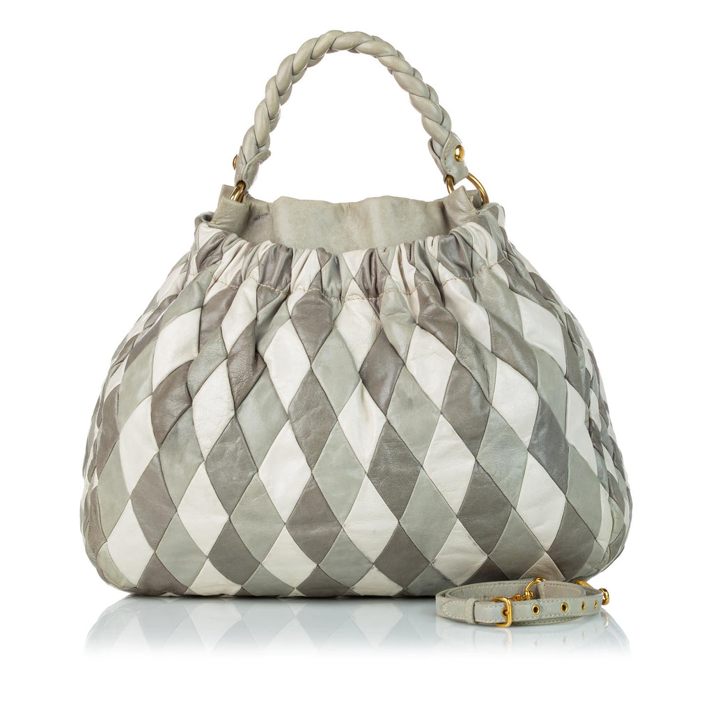 Miu Miu Leather Satchel (SHG-31110)