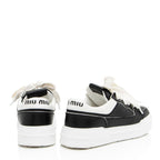 Miu Miu Leather Platform Sneakers - Size 6 / 36