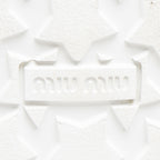 Miu Miu Leather Platform Sneakers - Size 6 / 36