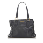 Miu Miu Leather Tote Bag (SHG-18645)
