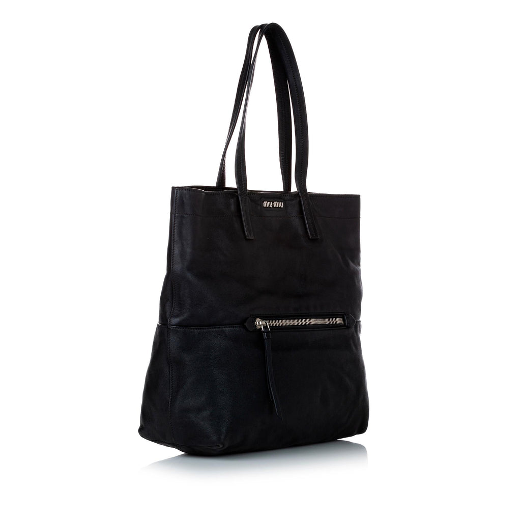 Miu Miu Leather Tote Bag (SHG-29208)