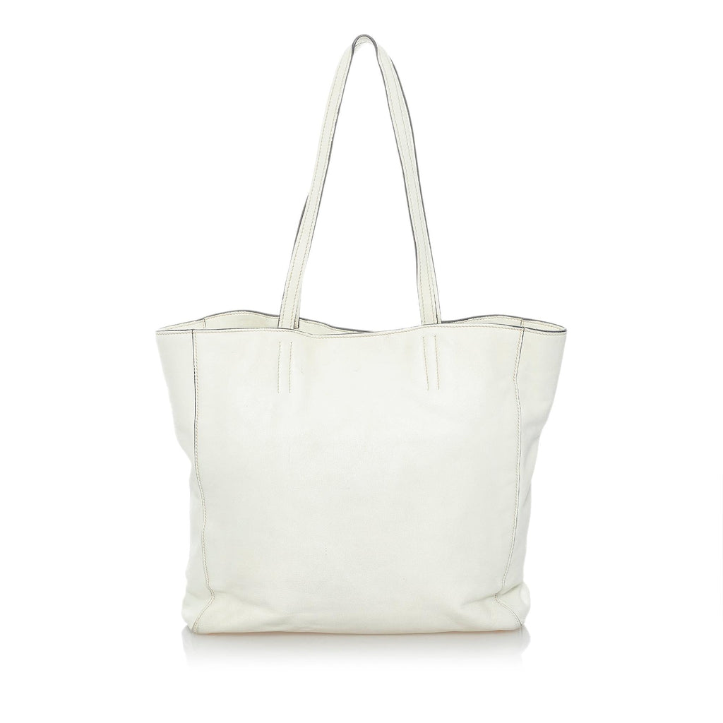 Miu Miu Leather Tote Bag (SHG-31193)