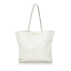 Miu Miu Leather Tote Bag (SHG-31193)