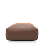 Miu Miu Leather Two Tone Shopper Tote (SHF-oE9uDy)