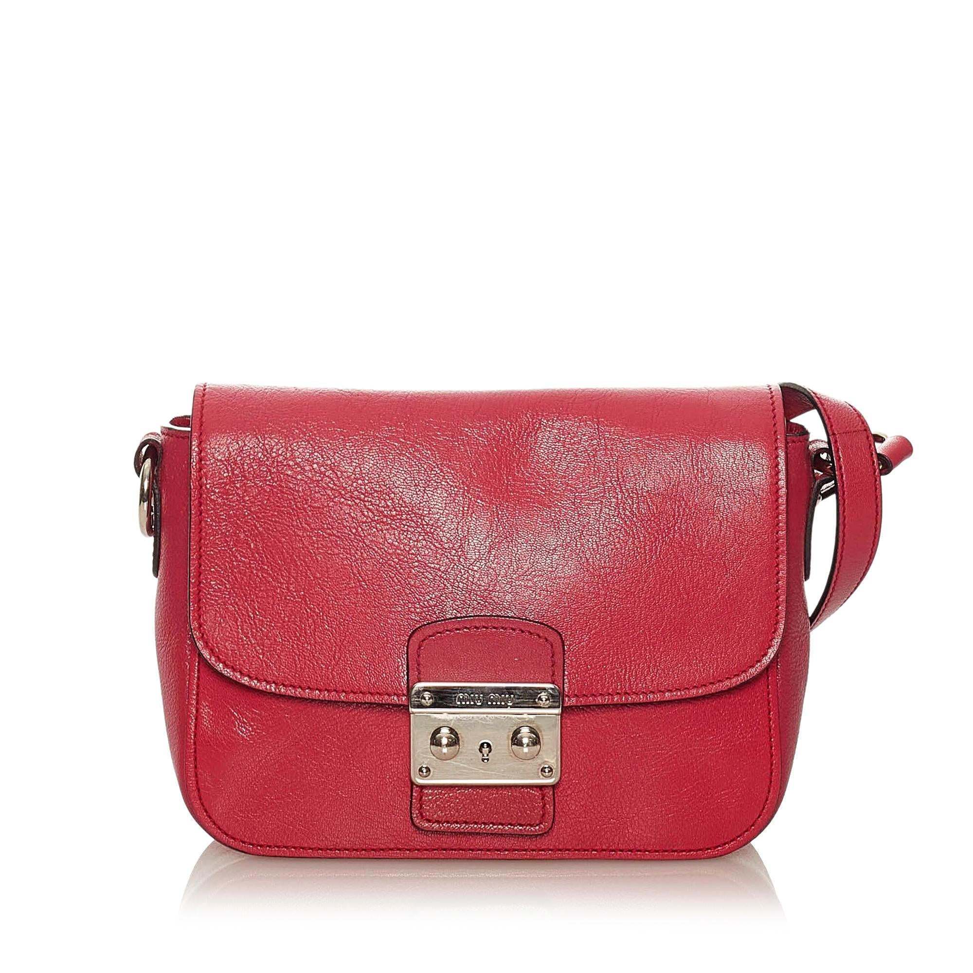 Miu Miu Madras Crossbody Bag (SHG-28892)