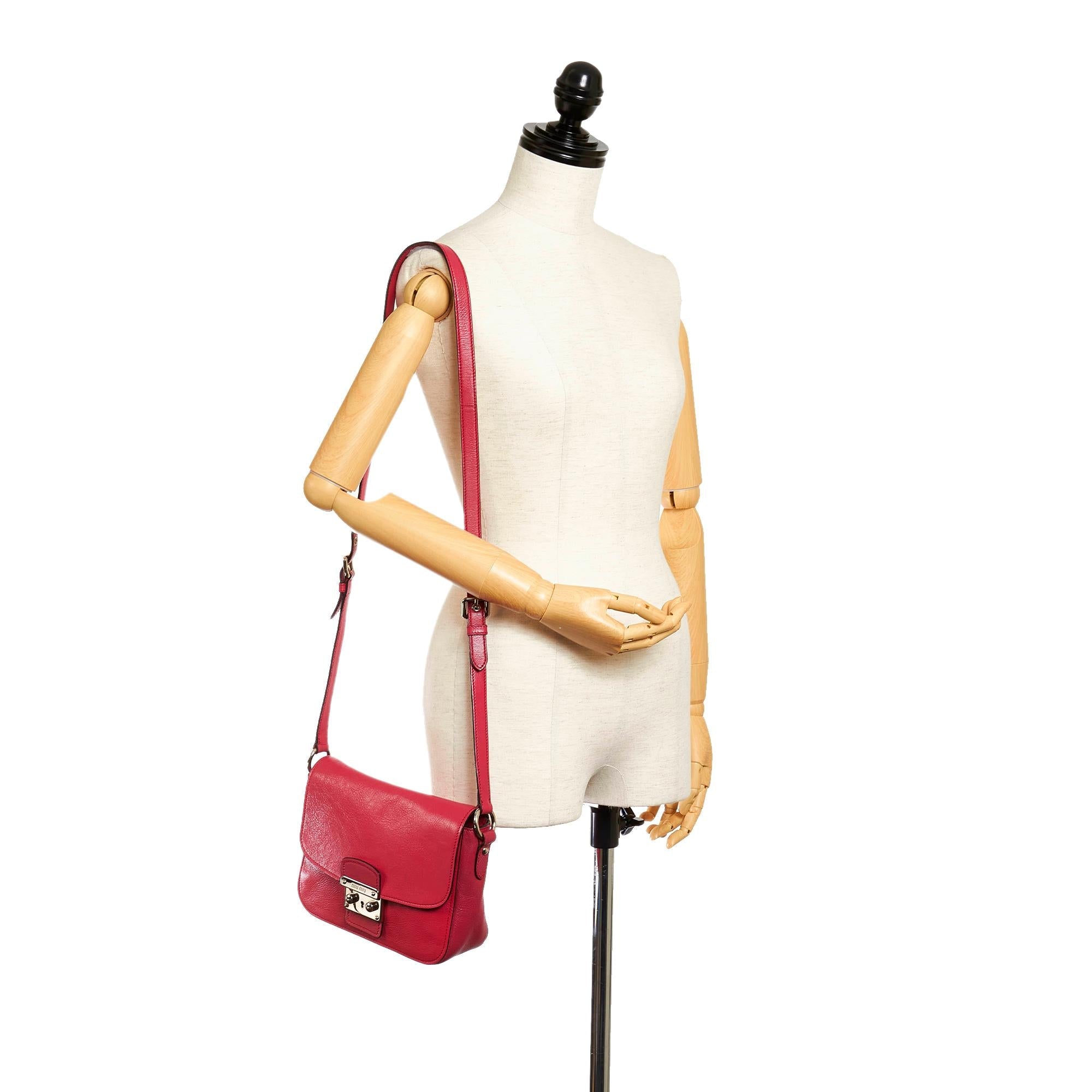 Miu Miu Madras Crossbody Bag (SHG-28892)