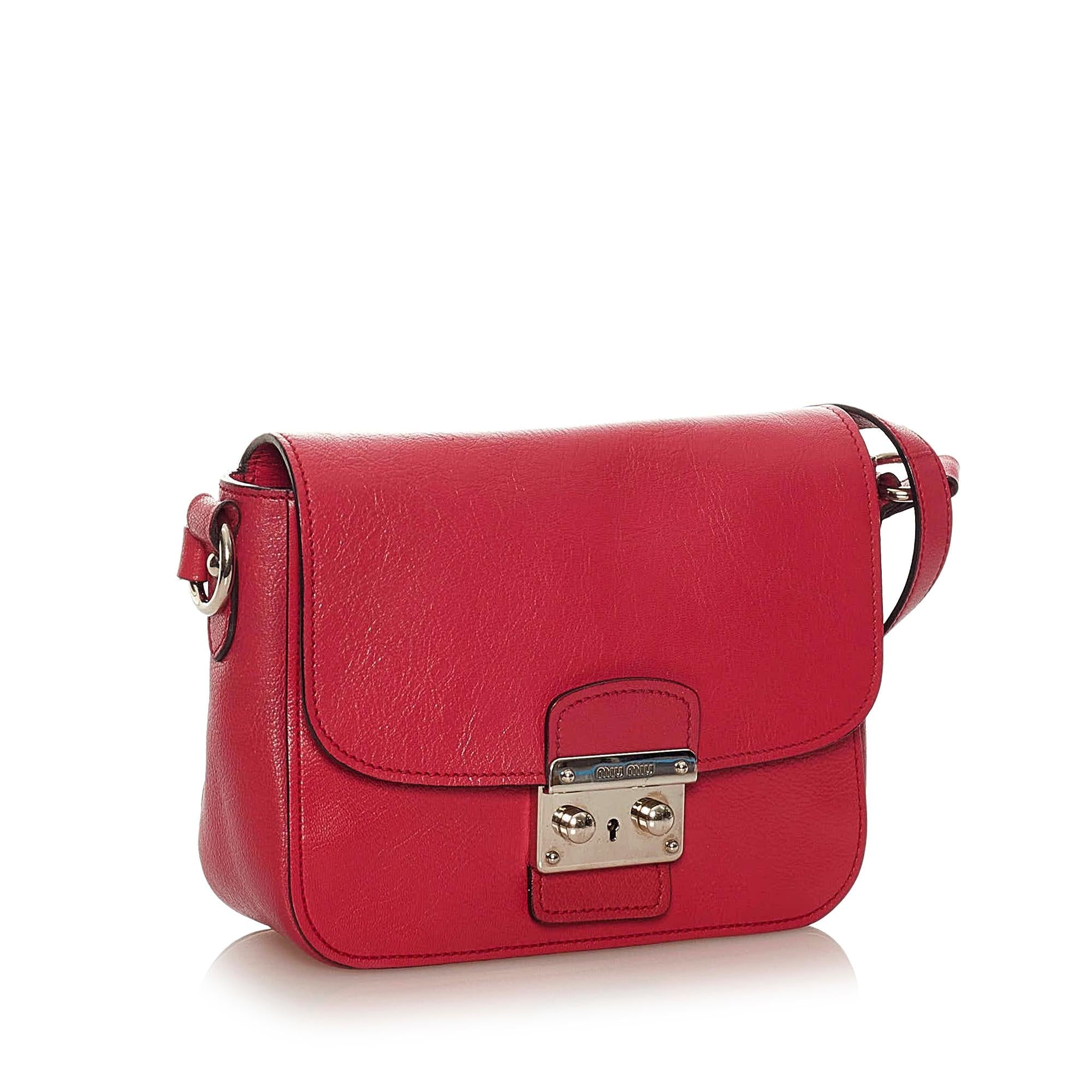 Miu Miu Madras Crossbody Bag (SHG-28892)